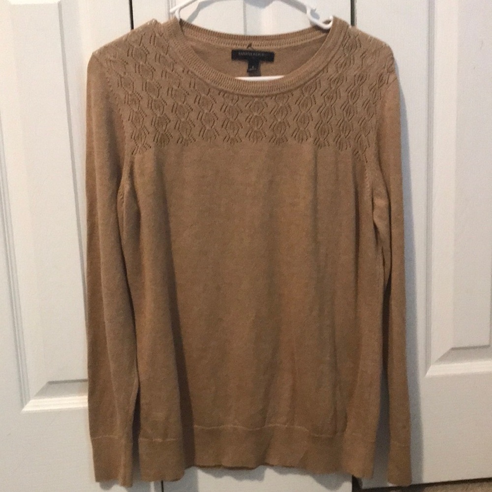 Banana republic taupe sweater